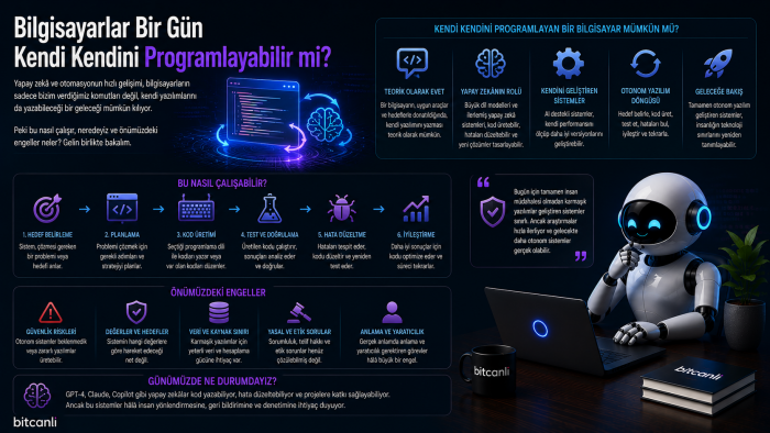 Bilgisayarlar Bir Gün Kendi Kendini Programlayabilir mi?